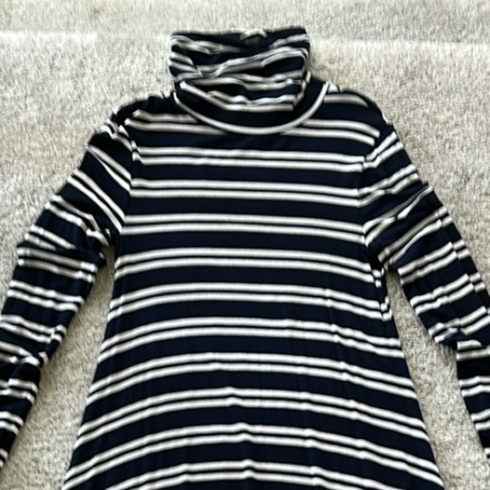 Anthropologie Turtleneck Swing Dress by Maeve - Picture 3 of 9